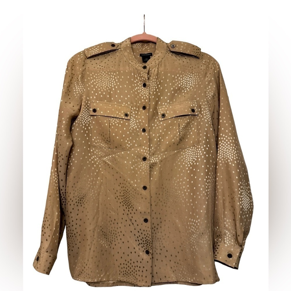 Club Monaco Silk Blouse size Small